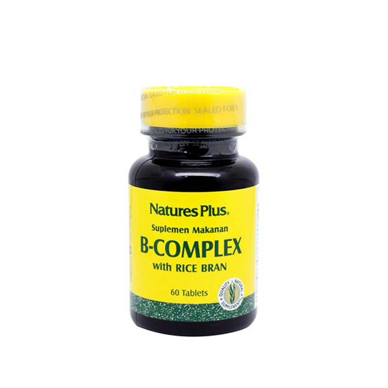 Jual Nature's Plus B Complex 60 Tablet/Natures Plus Vitamin B/Daya ...