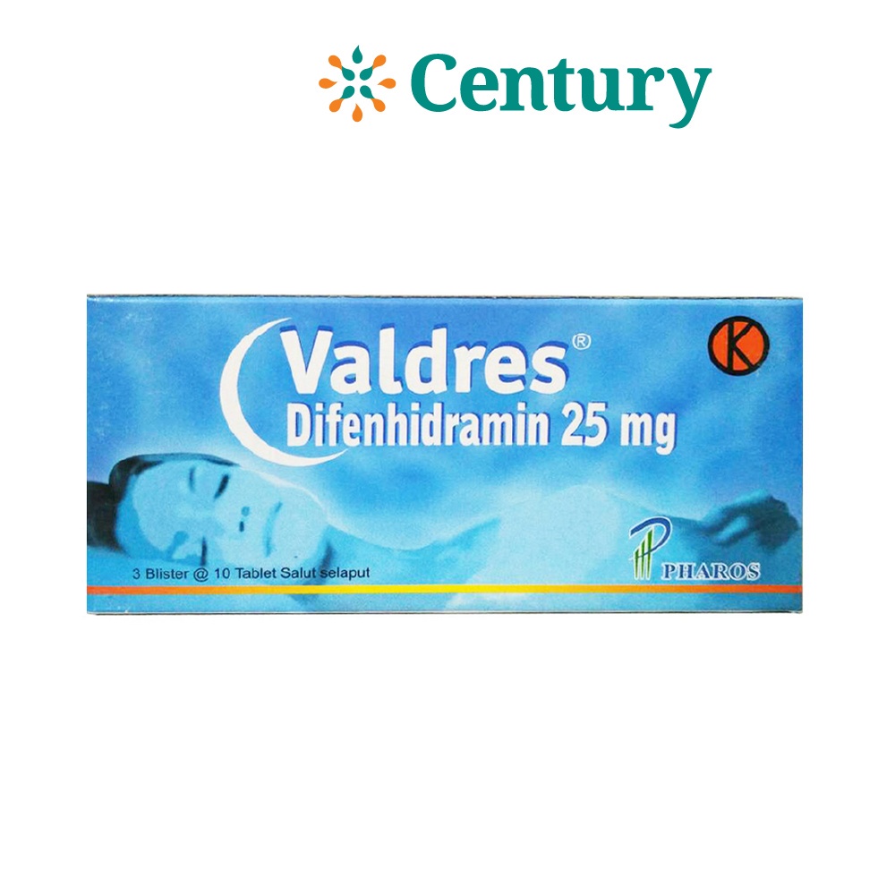 Jual VALDRES 25 MG 1 STRIP ISI 10 TABLET | Shopee Indonesia