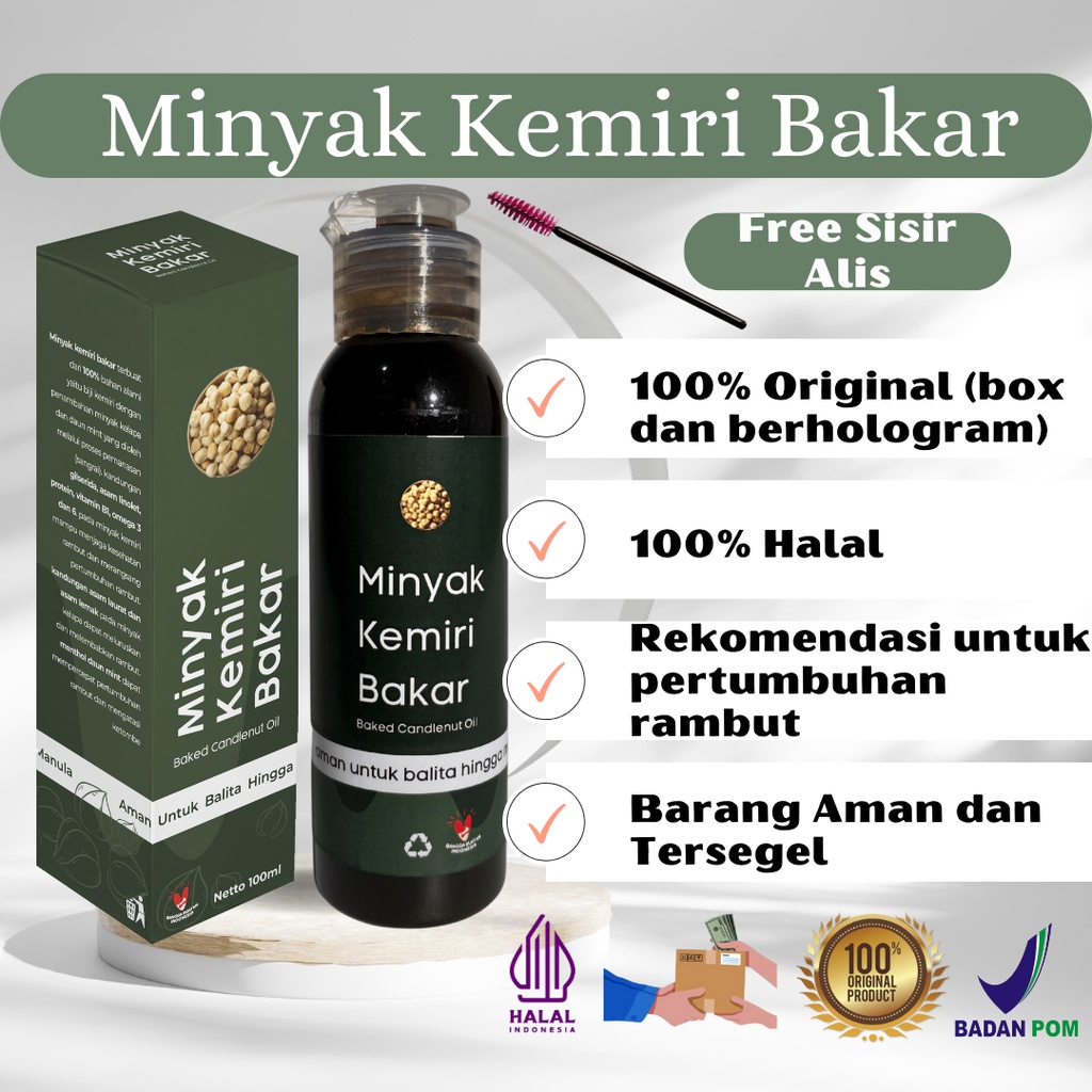 Jual MINYAK KEMIRI BAKAR (ASLI) - Minyak Kemiri Bakar Original 100% ...