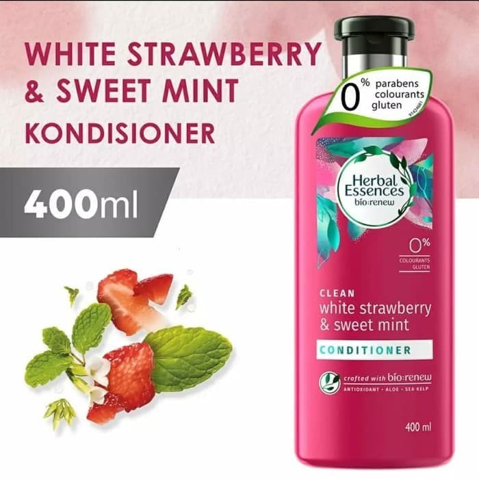 Jual Herbal Essences Clean White Strawberry & Sweet Mint Conditioner
