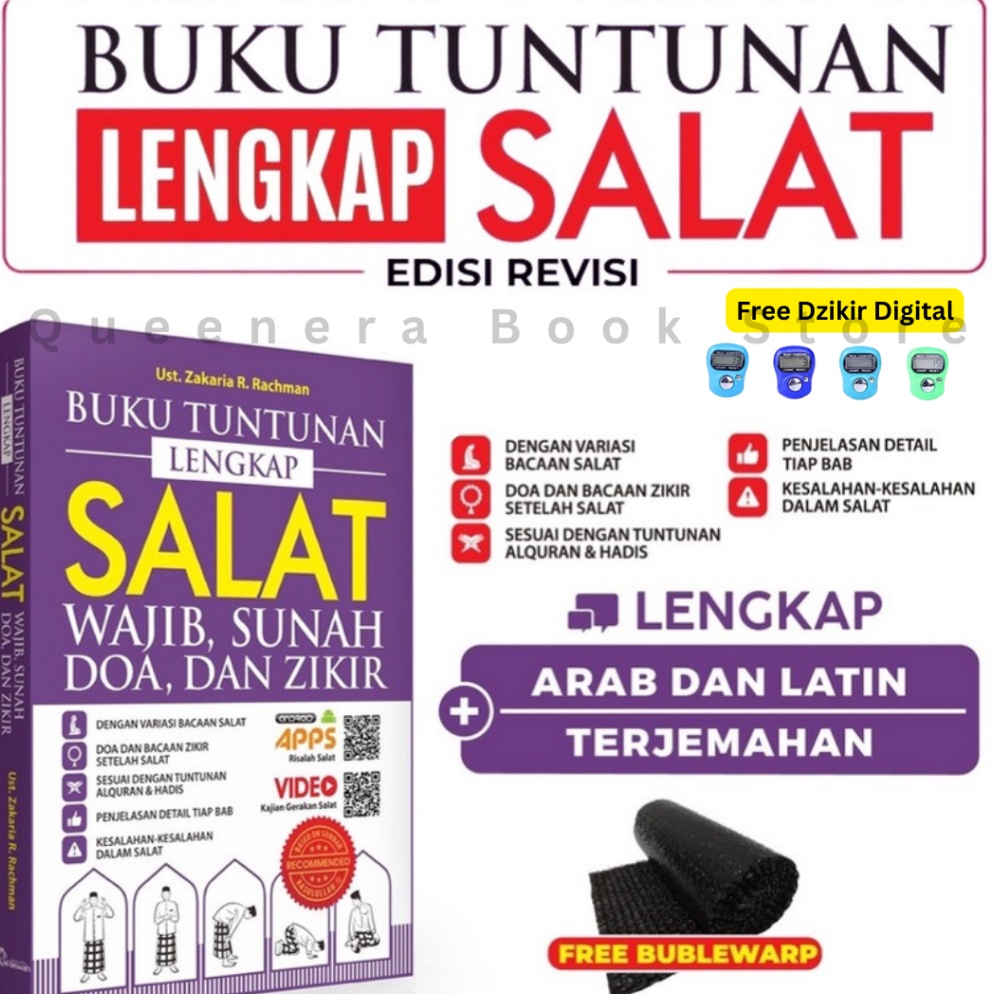 Jual Buku Tuntunan Lengkap Salat Wajib,Sunnah,Doa Dan Zikir (KODE. Z85N ...