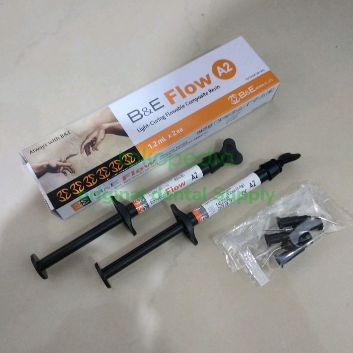 Jual Composite Flowable A2/Komposit Composit Flow 1 Syringe B&E Flow ...