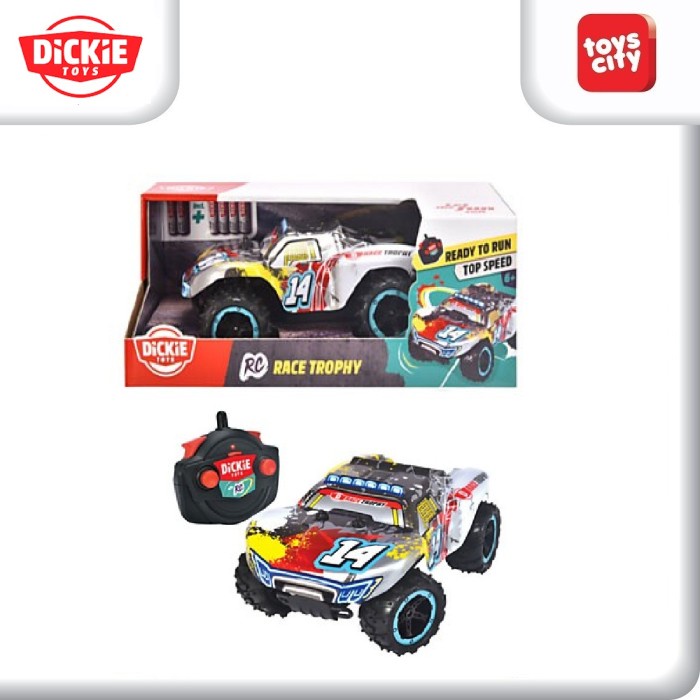 Jual Dickie Toys RC Light Race Trophy Original - Race Trophy Mainan ...