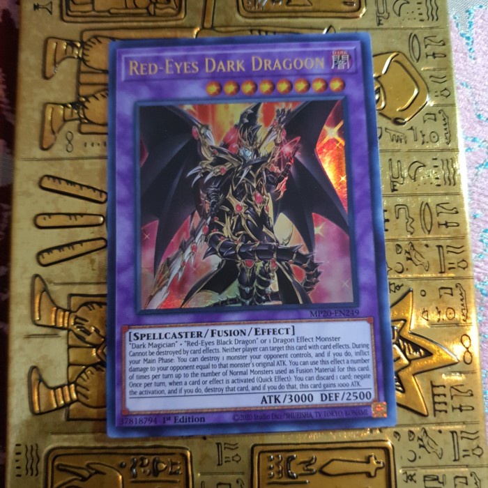 Jual Yugioh Red Eyes Dark Dragoon Mp20 Ultra Rare Shopee Indonesia