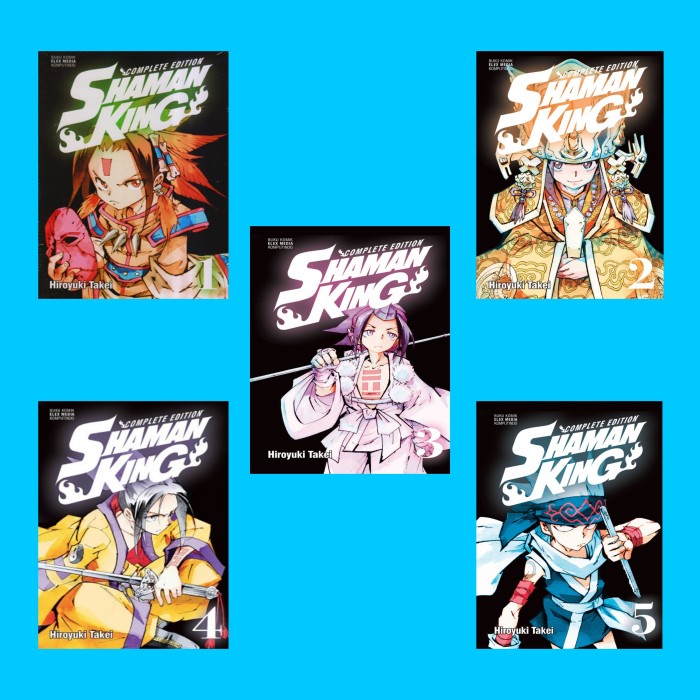 Jual Komik Manga Shaman King Complete Edition Vol 1 2 3 4 5 6 7 8 9 10