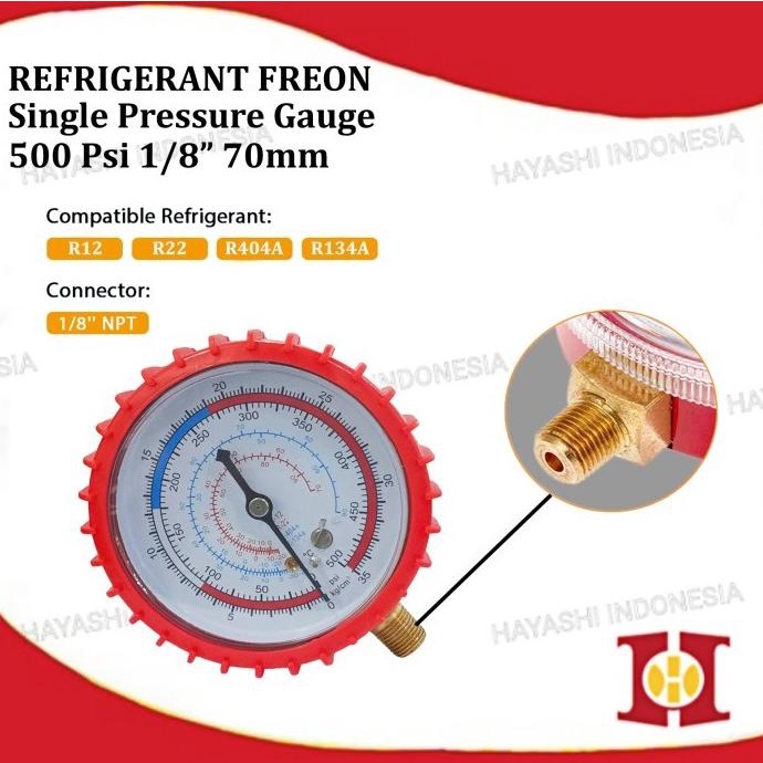 Jual Meteran Manifold Manometer Freon R22 R32 R134A R410A Pressure ...