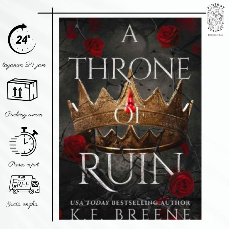 Jual A THRONE OF RUIN - K.F. BREENE | Shopee Indonesia