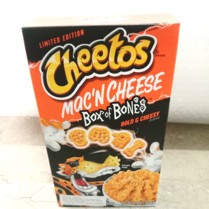 Jual Cheetos Mac N Cheese Box Of Bones/bold Cheesy Flavour/makaroni ...