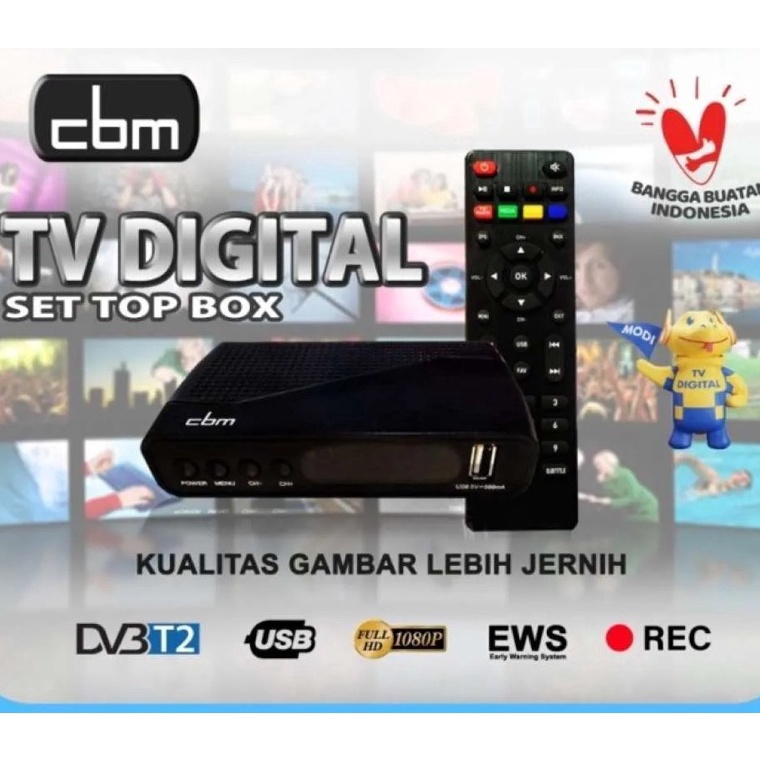 Jual ￣ READY STOCK LANGSUNG KIRIM STB SET TOP BOX TV DIGITAL CBM
