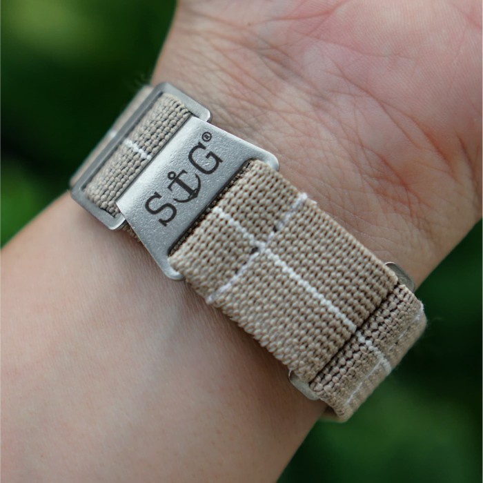 Jual STRAP GUY Elastic NATO Watch Straps Steel (Official Distributor