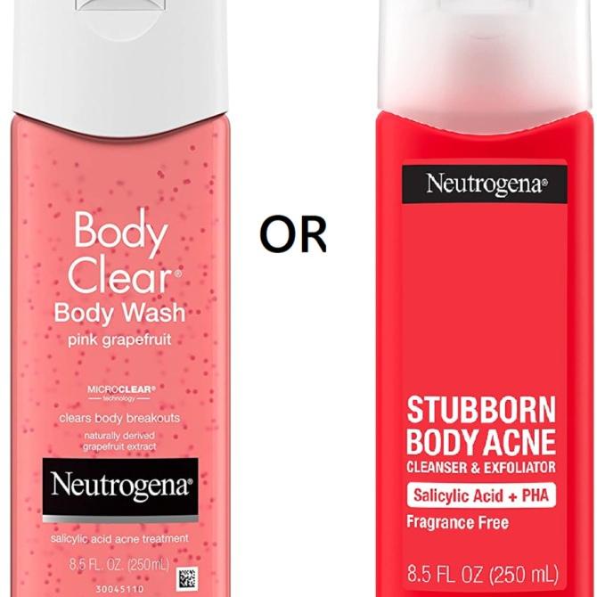 Jual Neutrogena Body Clear Body Wash Salicylic Acid Acne Sabun Badan