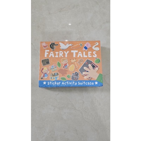Jual Fairytales activity suitcase (plus stickers) | Shopee Indonesia