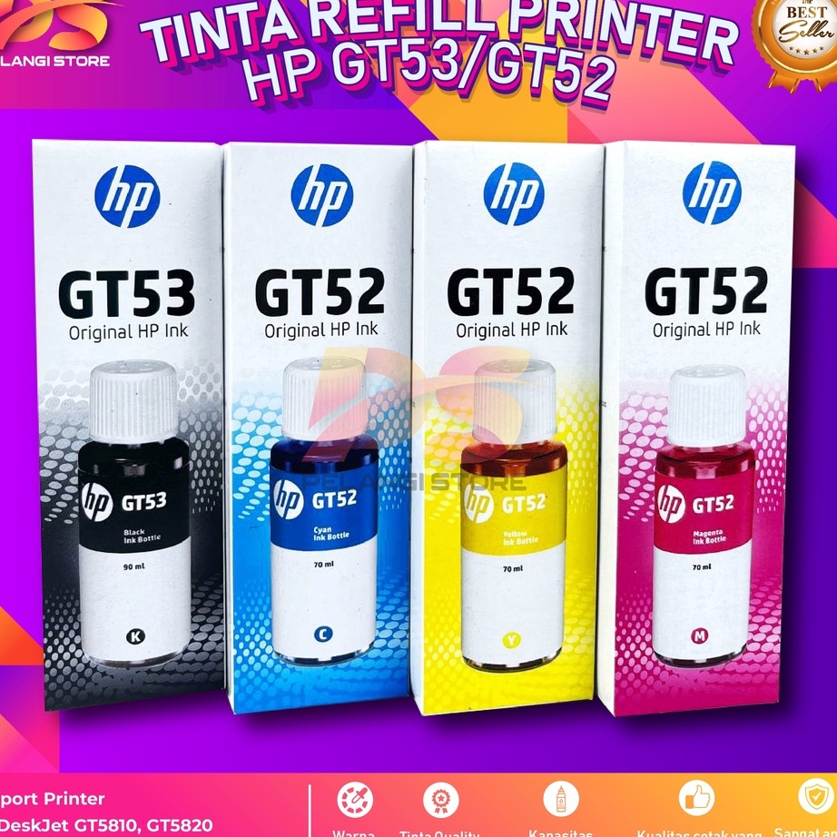 Jual Terlaku!! Tinta HP GT53 GT52 Tinta Printer HP GT 5810 GT 5820