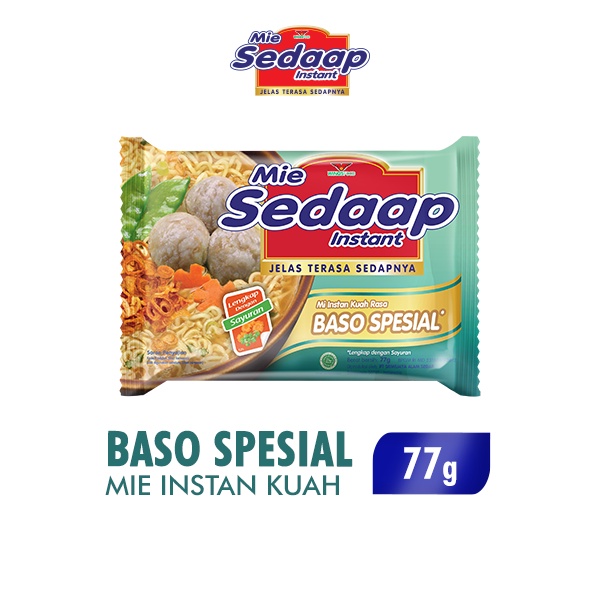 Jual Sedaap Mie Instan Bakso Spesial Bag 77 Gr Shopee Indonesia