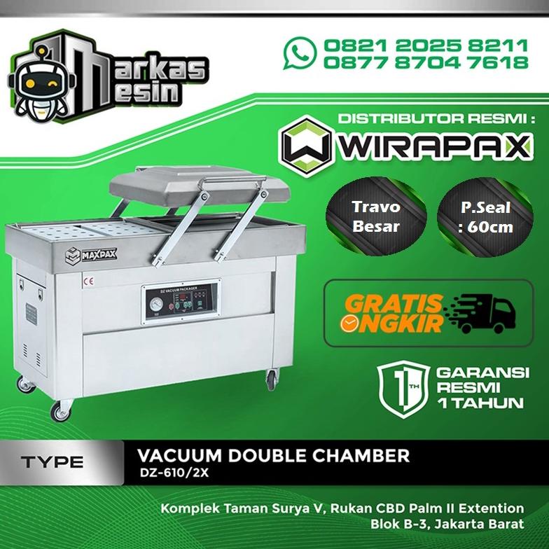 Jual Ter Update Mesin Vakum Double Chamber Sedot Hampa Udara Dz X