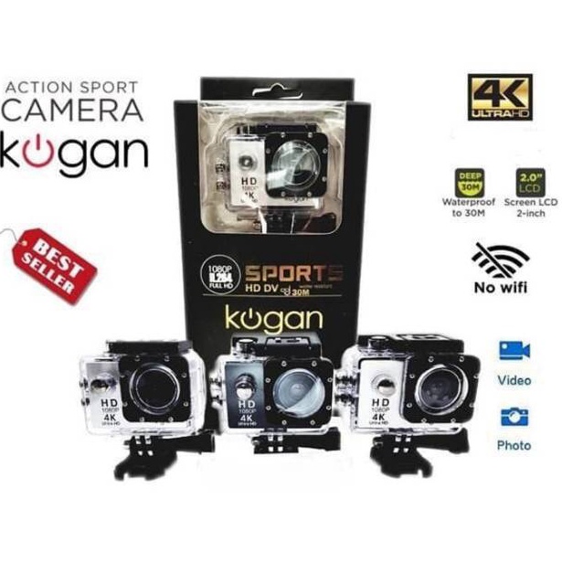 Jual Menarik..!! Sport Camera Kogan 4k Camera Action 1080p 18MP