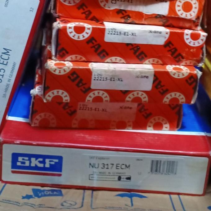 SKF NJ 317 ECM Cylindrical Roller Bearing main image 1