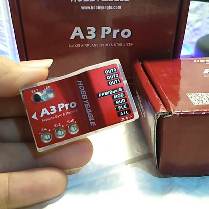 Jual ori HobbyEagle A3 Pro 6 axis Gyro and Stabilizer for Airplane ...
