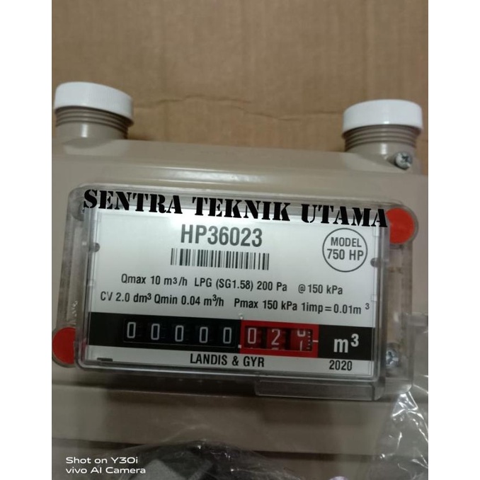 Jual Flow Meter/Gas Meter Landis + Gyr 750Hp | Shopee Indonesia
