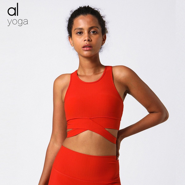 Jual A1o Yoga Sports Yoga Vest Fitness Dance Training Wear Thread Bra