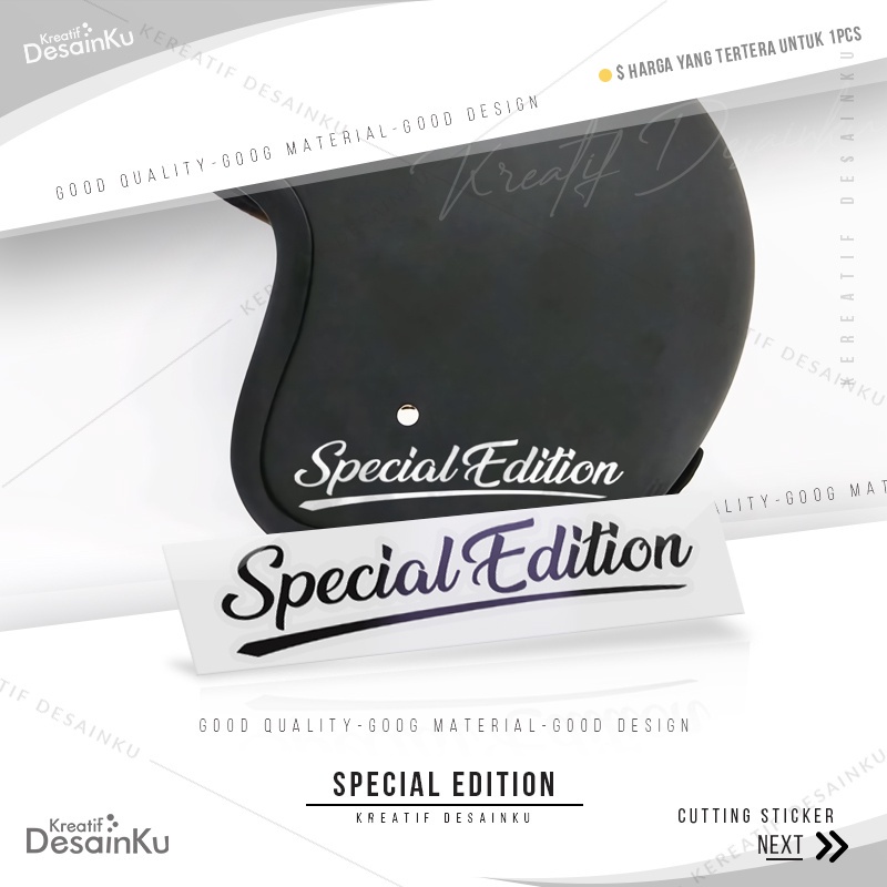 Jual Cutting Stiker Spesial Edition Variasi Motor Mobil Sticker Veriasi ...