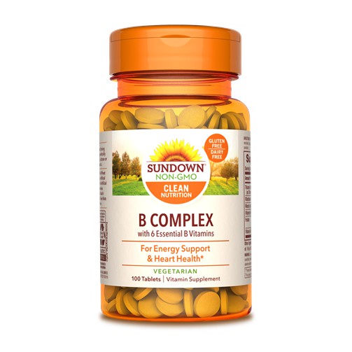 Jual Sundown Naturals Vitamin B Complex B-Complex 100 Tablet | Shopee ...