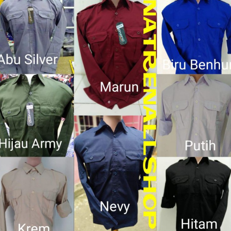 Jual Dijual Murah Kemeja Seragam Pns Baju Pangkat Baju Pdh Dll Lengan