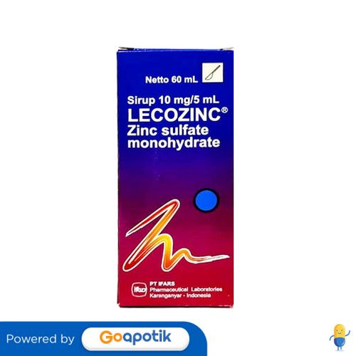 Jual LECOZINC 10 MG/5 ML SYRUP 60 ML | Shopee Indonesia