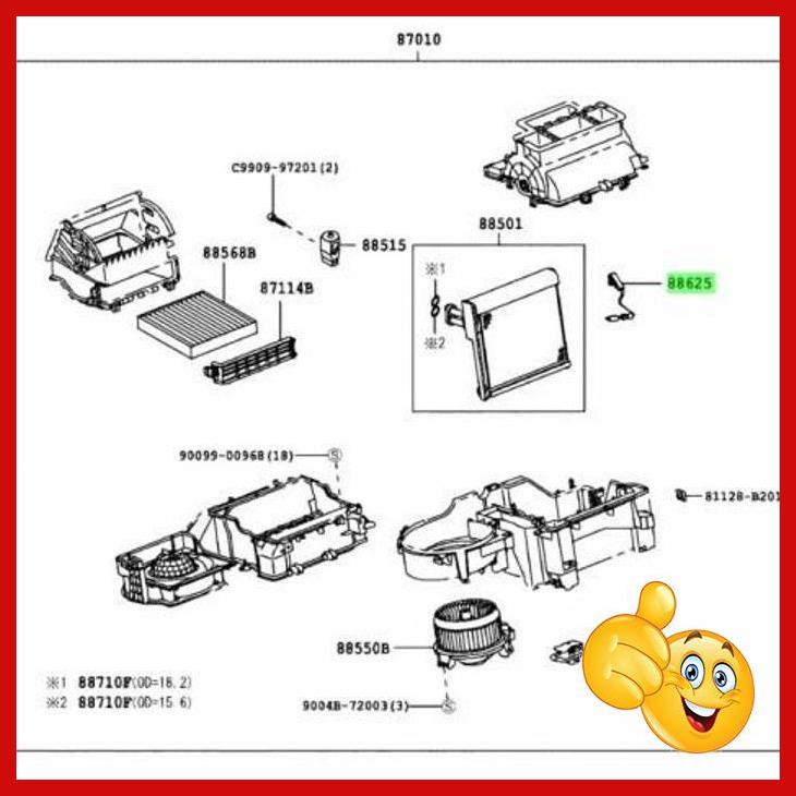 Jual [PTY] THERMISTOR TERMISTOR COOLER AC XENIA TERIOS AYLA CALYA SIGRA