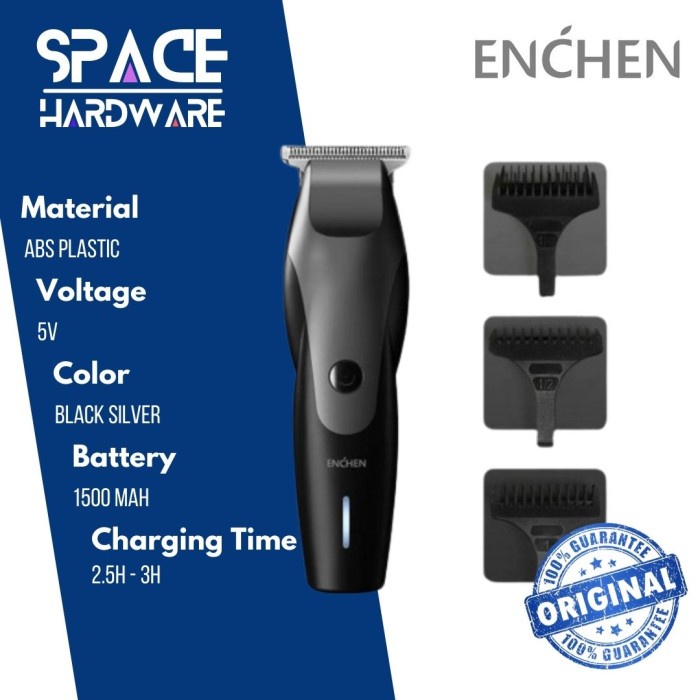 Jual Enchen Hummingbird Electric Hair Clipper Alat Cukur Rambut ...