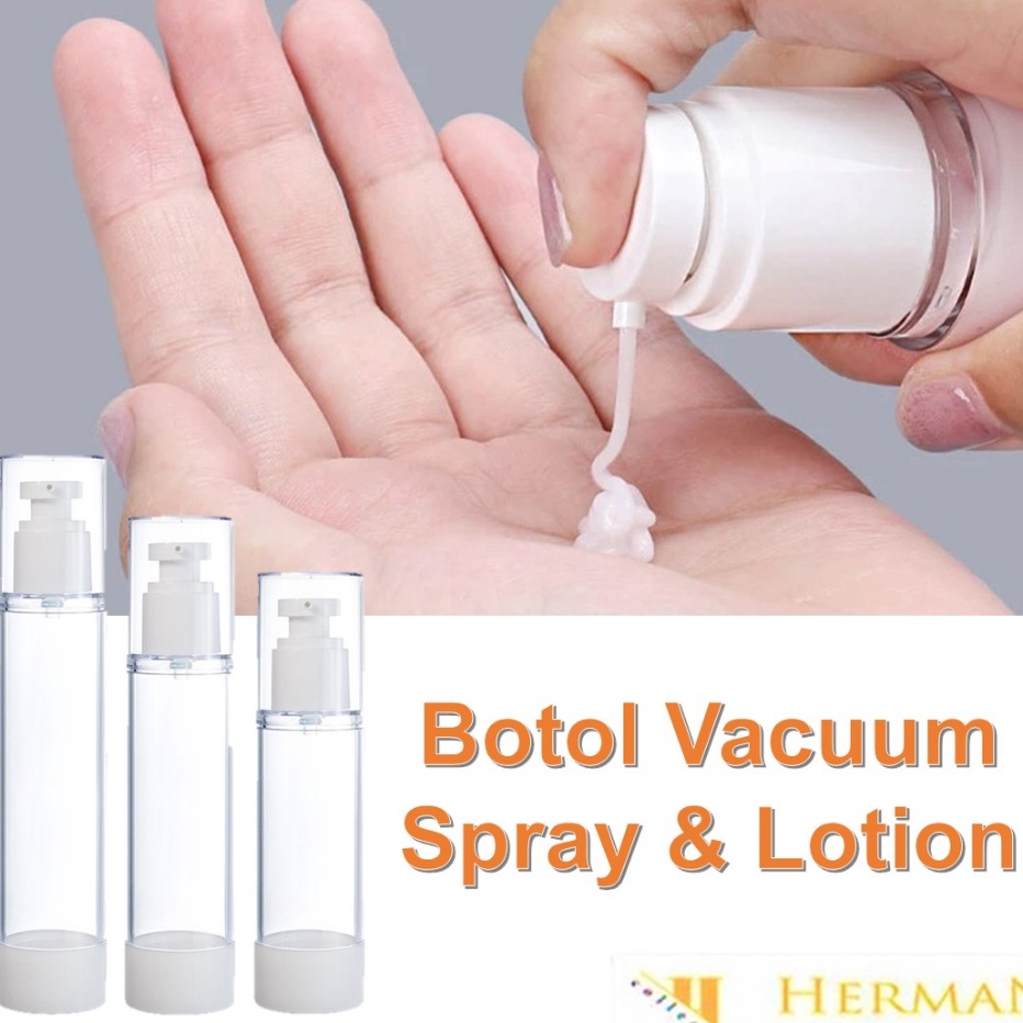 Jual NDBP5333 (D2289) HC Botol Refill Vacuum 50Ml Bottle Pump Lotion