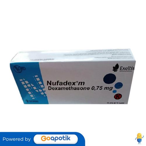 Jual NUFADEX M 0.75 MG BOX 100 KAPLET | Shopee Indonesia