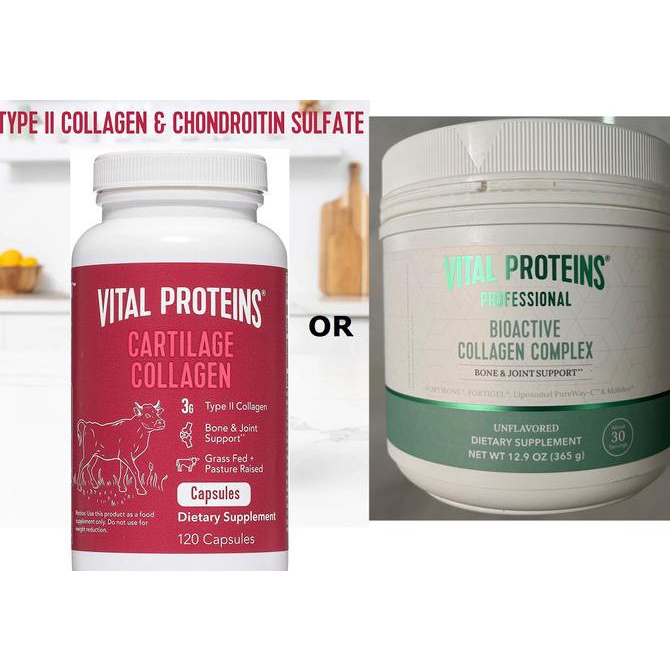 Jual Vital Proteins Type II Cartilage Collagen Peptides Chondroitin Sulfate Shopee Indonesia