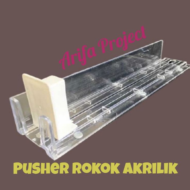 Jual [90] Pusher Rokok Akrilik / Rak Rokok Akrilik Kir!m L@ngsung ...