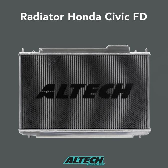 Jual Altech Race Alumunium Radiator 2 Ply Honda Civic FD | Shopee Indonesia