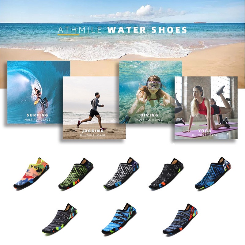 Jual Sepatu Pantai Anti Karang Slip On Sepatu Anti Air Sepatu Mancing ...