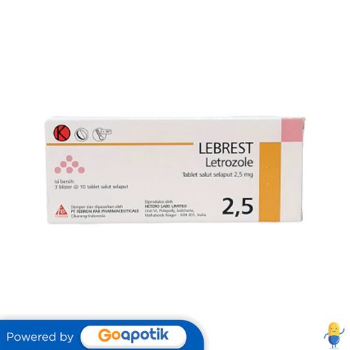 Jual LEBREST 2.5 MG BOX 30 TABLET | Shopee Indonesia