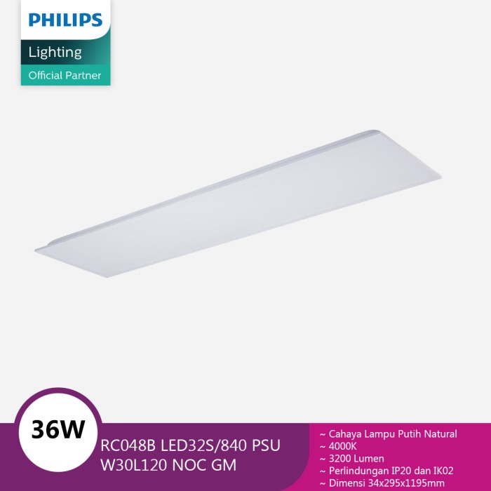 Jual Philips Lampu Plafon RC048B LED32S/840 PSU W30L120 NOC GM | Shopee ...