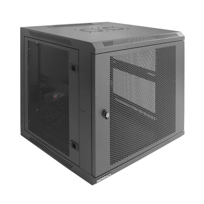 Jual TER-UPDATE WALLMOUNT INDORACK WIP5510S 10U 550MM PERFORATED DOOR ...