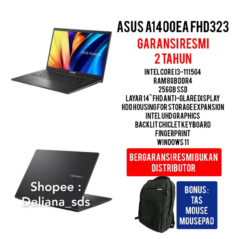 Laptop asus deals ssd murah