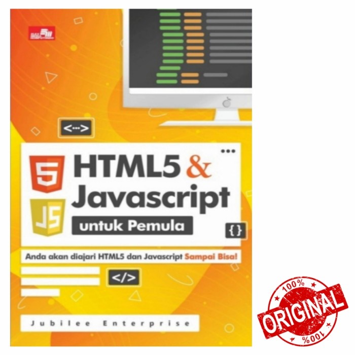 Jual BUKU HTMLS & JAVASCRIPT UNTUK PEMULA | Shopee Indonesia