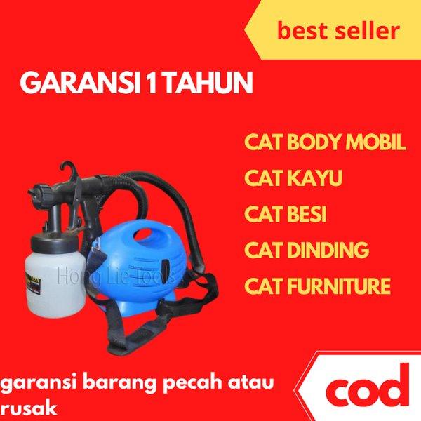 Jual Kompresor Cat Mini Listrik Paint Zoom Spray Gun Alat Cat Semprot