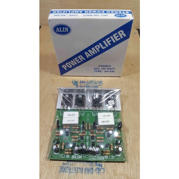 Jual Kit Power Amplifier 150 Watt Stereo Shopee Indonesia