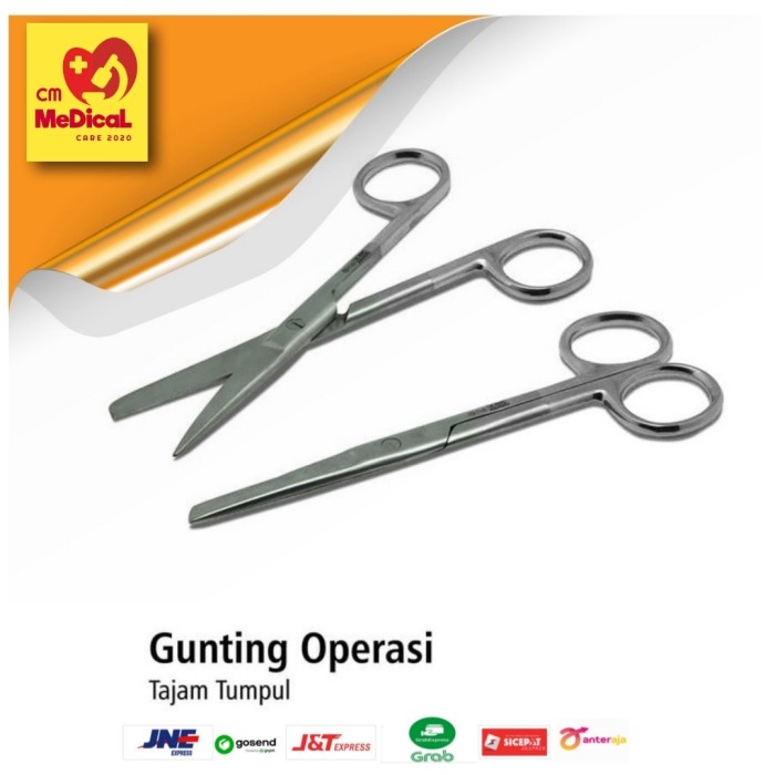 Jual Gunting Operasi Gunting Tajam Lurus 14cm Wells Spencers Shopee Indonesia 