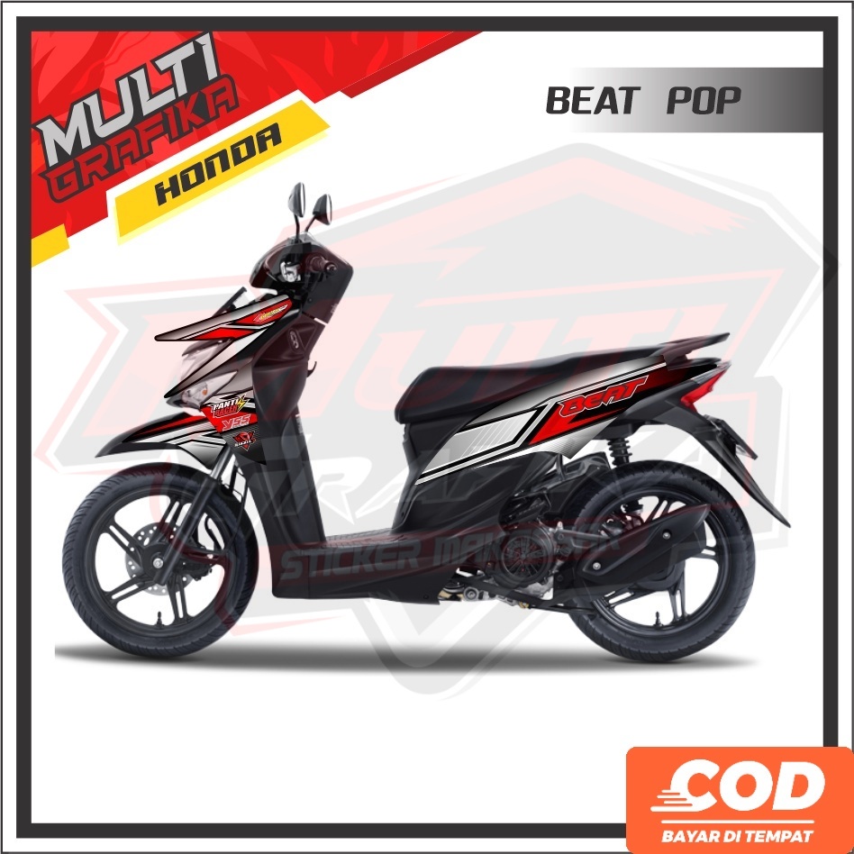 Jual Stiker Striping BEAT Pop Sticker Decal Setiker Stikker Variasi ...