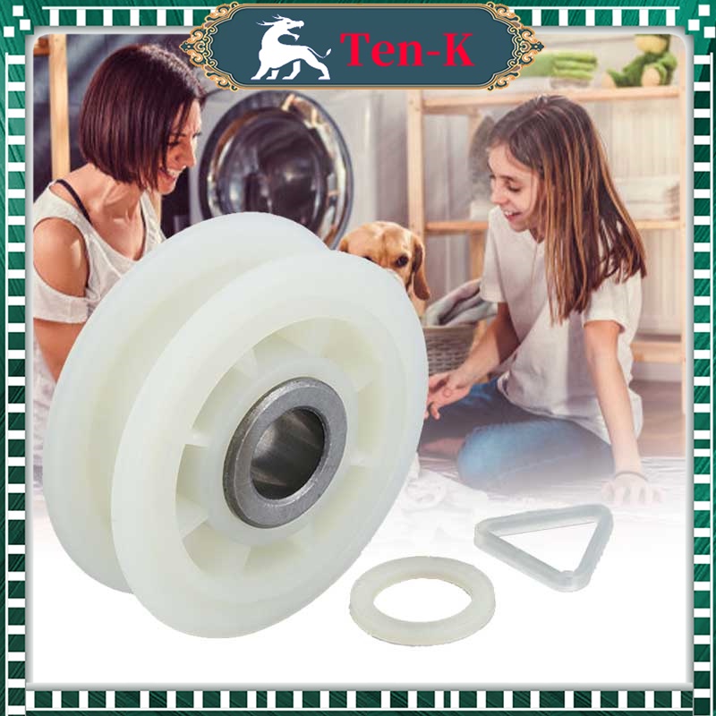 Rotellina Tensione Cinghia Puleggia Folle Per Asciugatrice - Foto 11