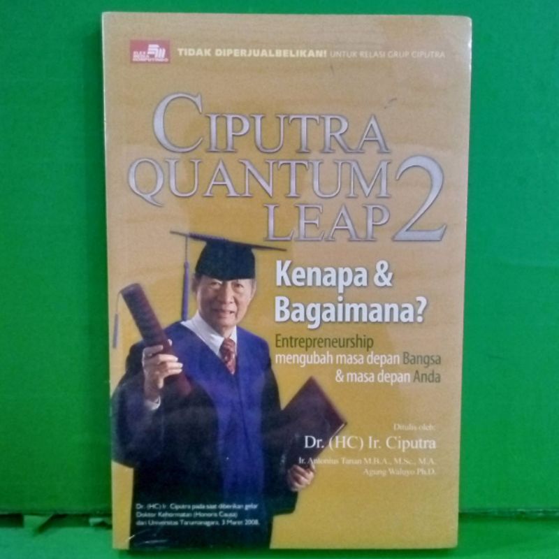 Jual Buku ciputra quantum leap 2 kenapa dan bagaimana ? | Shopee Indonesia