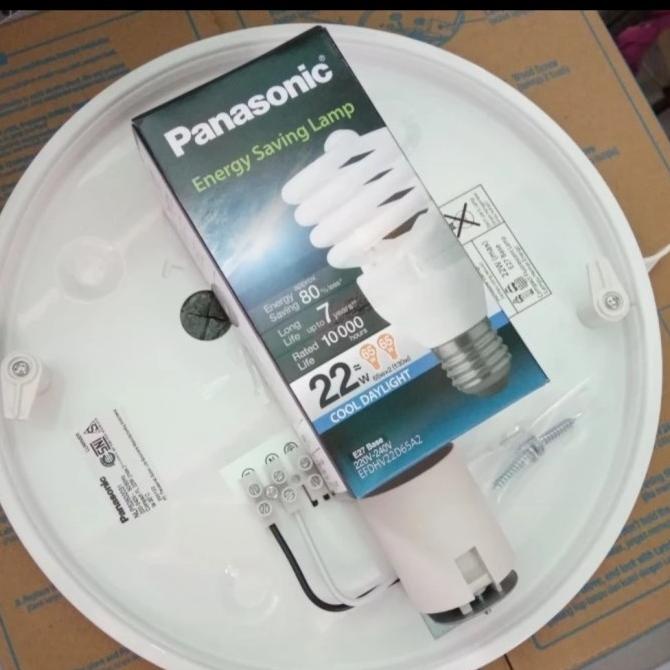 Jual Jual Kap Lampu Housing Panasonic Baret Ceiling Light Outbow Tempel