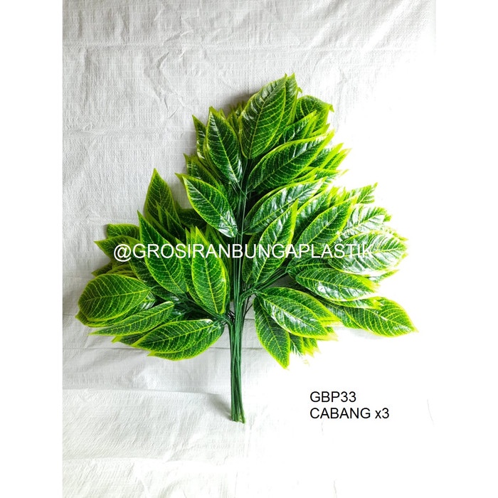 Jual Daun Artificial Daun Hias Daun Plastik Daun Dekorasi Daun Mangga