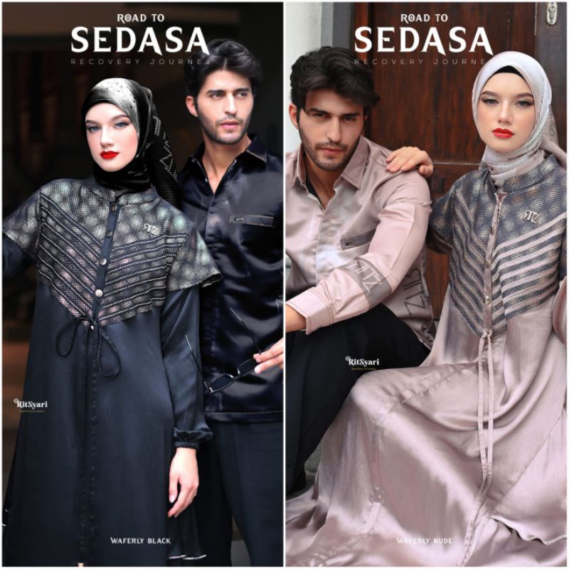 Jual RITZ SYAR'I] GAMIS SET SYARI / DRESS SET MEWAH ORIGINAL KOLEKSI ...